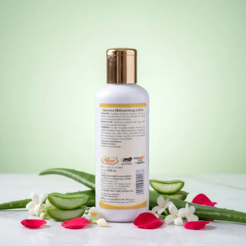 Khadi Ayurveda Aloevera Moisturising Lotion – With Rose & Jasmine Extract
